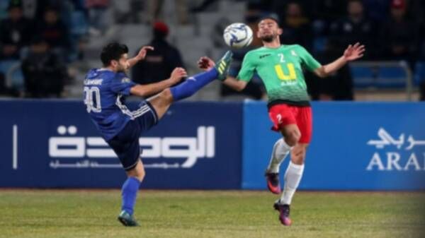 من لقاء سابق بين الوحدات والرمثا