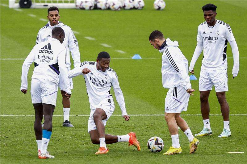 من تدريبات الفريق