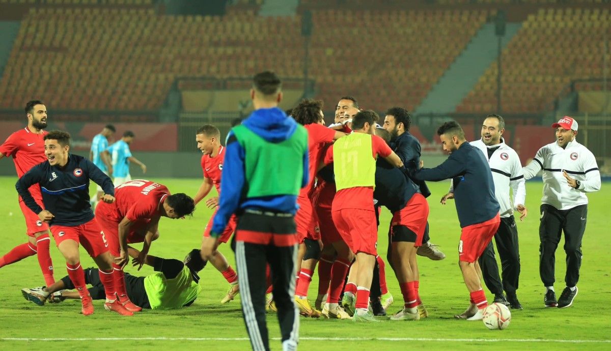 احتفالات لاعبي فيوتشر