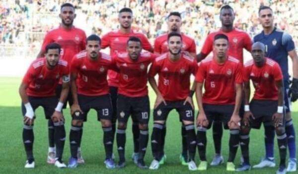 لاعبو منتخب ليبيا