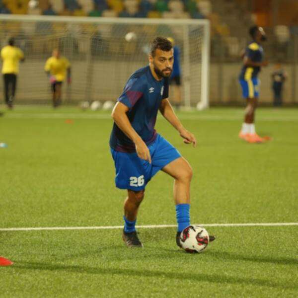 من تحضيرات الهلال للمباراة