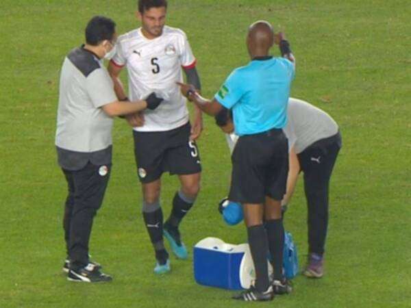 إصابة سابقة لحمدي فتحي مع الفراعنة