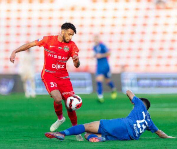 مباراة شباب الأهلي والنصر