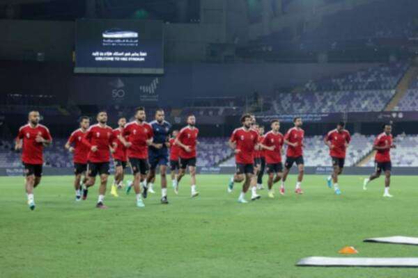 من تدريبات الأهلي