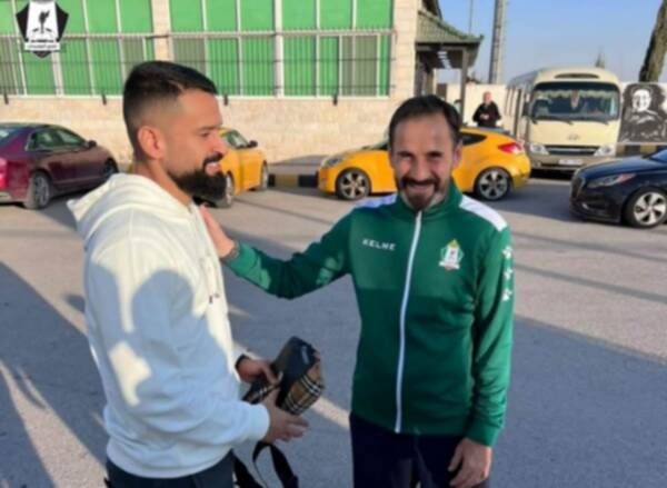 توريس مع مدرب الوحدات