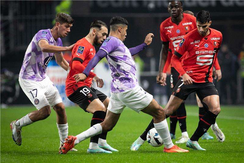 جانب من المباراة