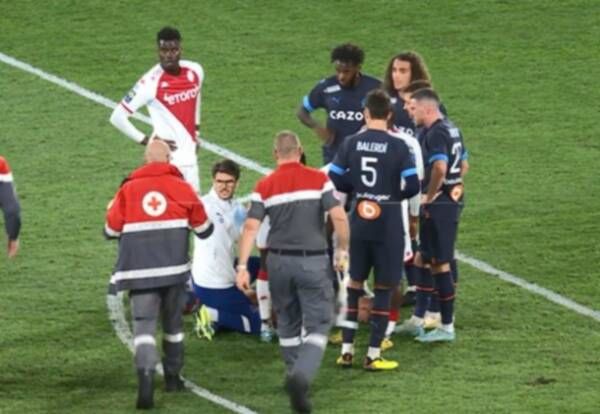 أمين حارث لحظة إصابته