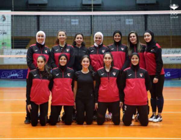 منتخب الأردن للكرة الطائرة سيدات