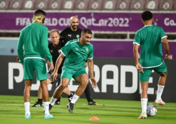 من تدريبات المنتخب