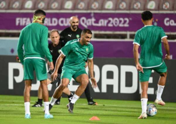 من تدريبات المنتخب