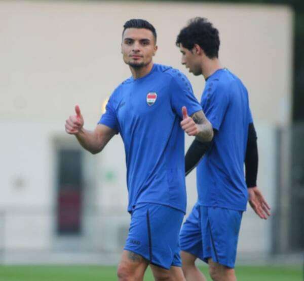 جانب من مران منتخب العراق