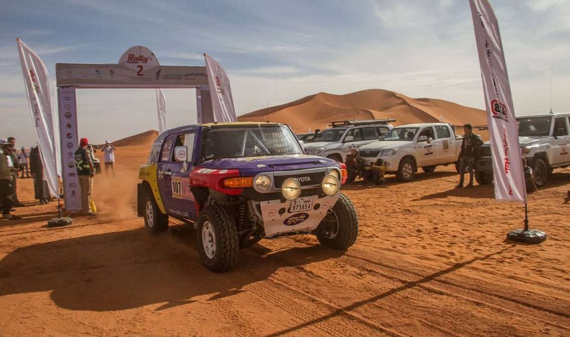 من منافسات سابقة لرالي ليبيا