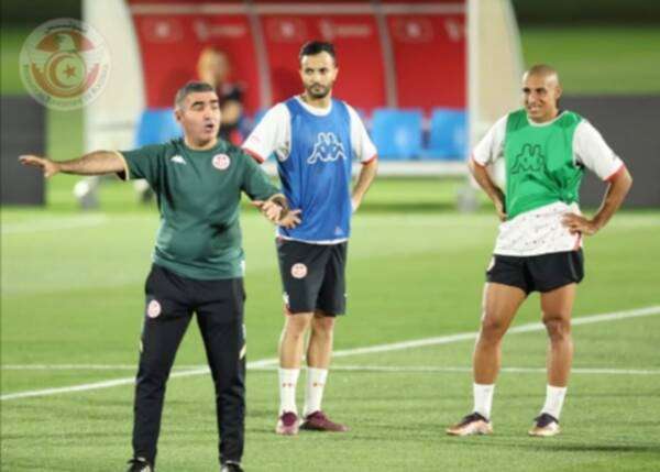 من تدريبات منتخب تونس
