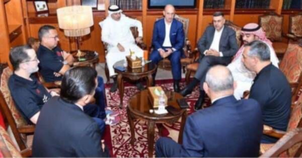 من اجتماع الوفد العراقي