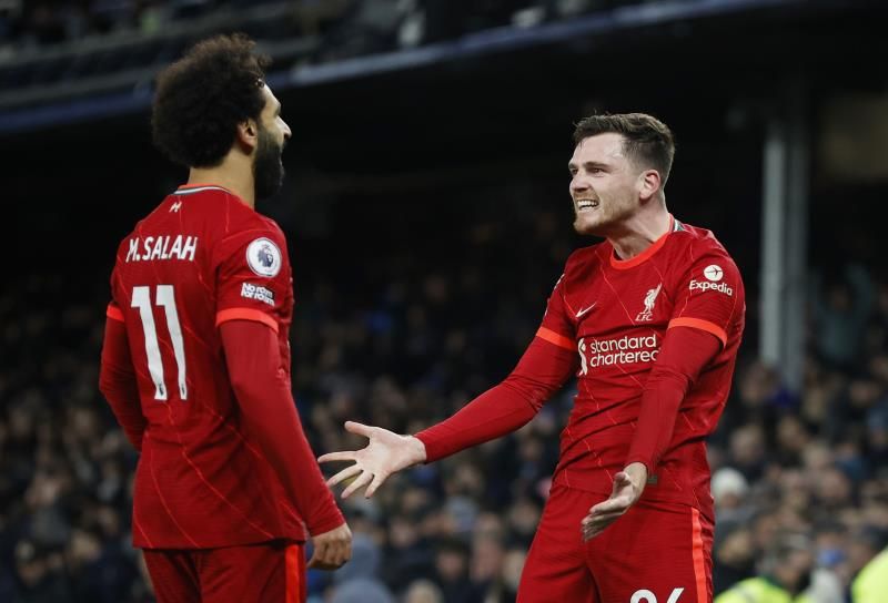 أندي روبرتسون و محمد صلاح