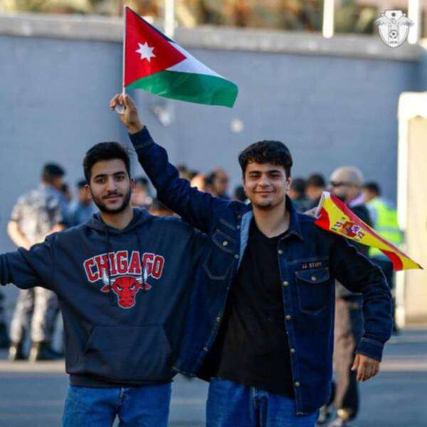 الجماهير قبل المباراة