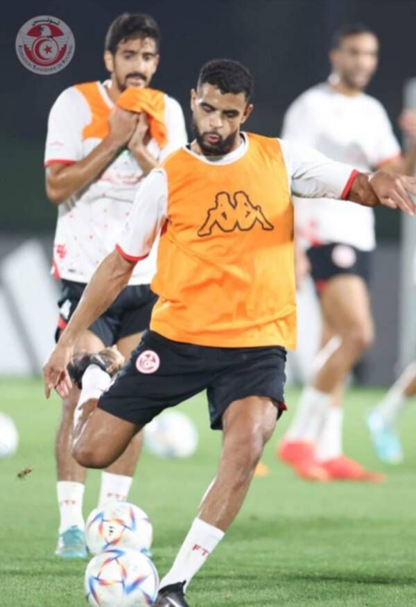 أنيس بن سليمان في مران المنتخب