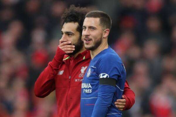 محمد صلاح وهازارد