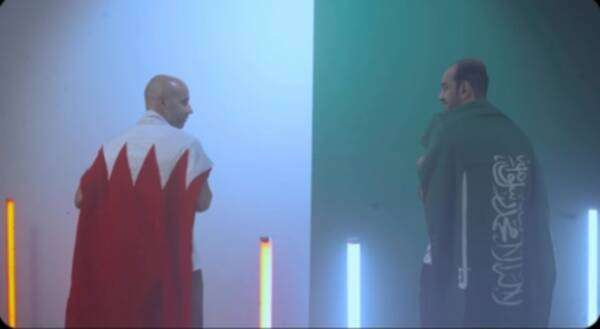 مشهد من الأغنية