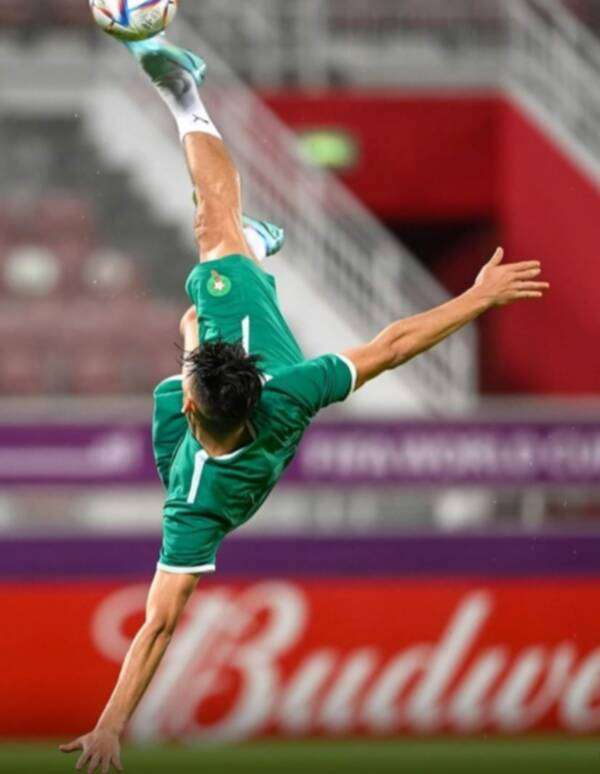 من تدريبات المنتخب المغربي