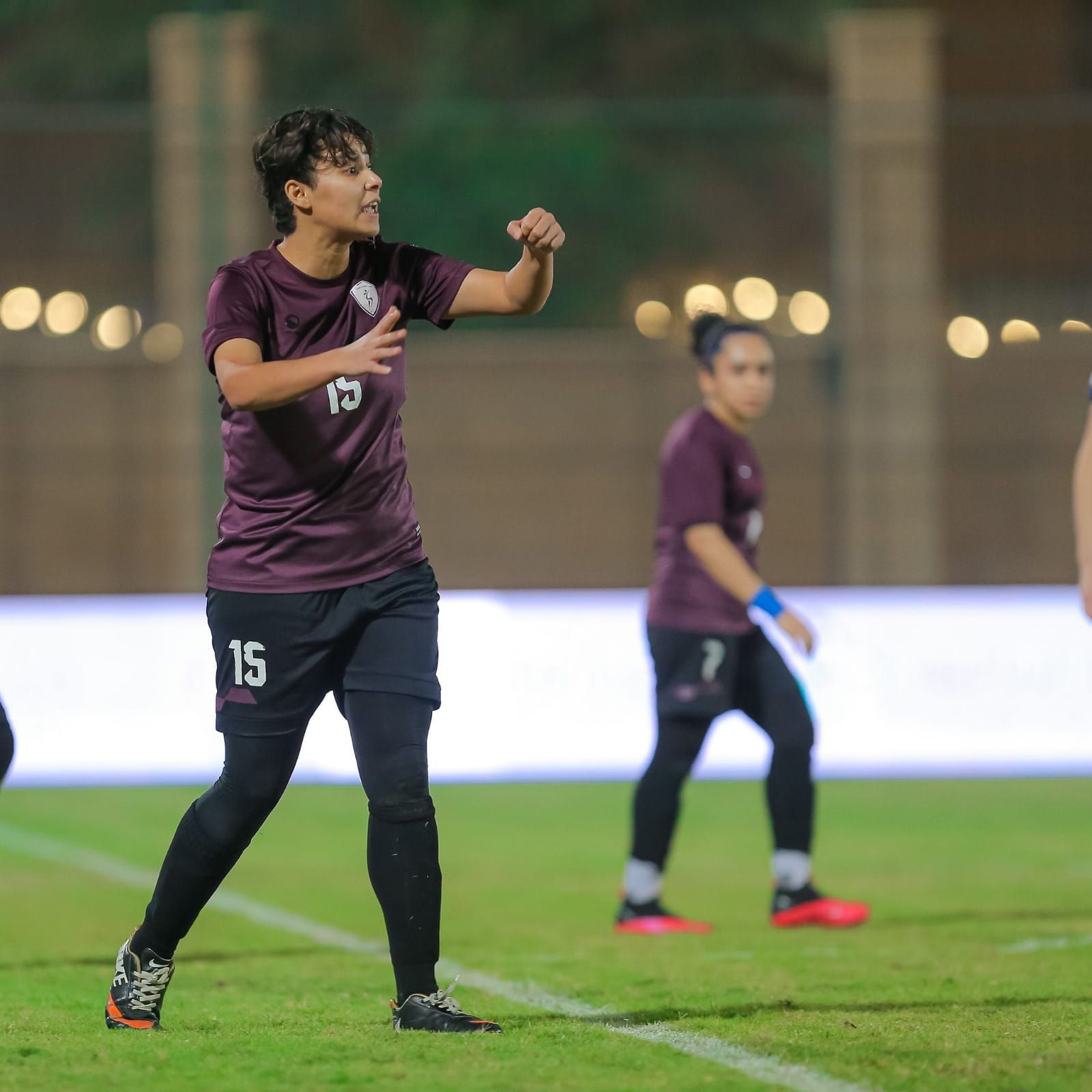 لاعبات فريق سما