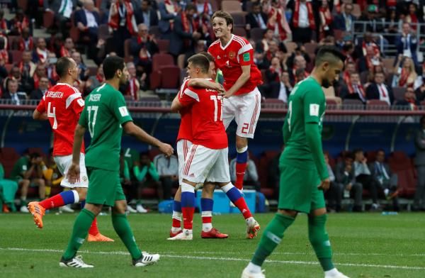 من لقاء السعودية وروسيا في 2018