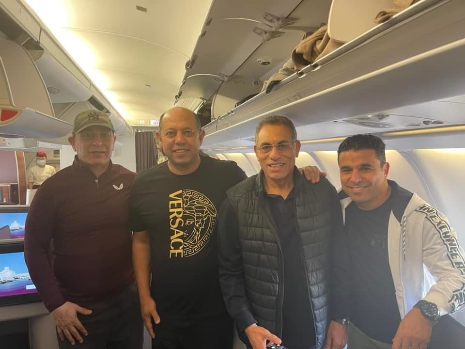 نجوم مصر في طريقهم لحفل الافتتاح