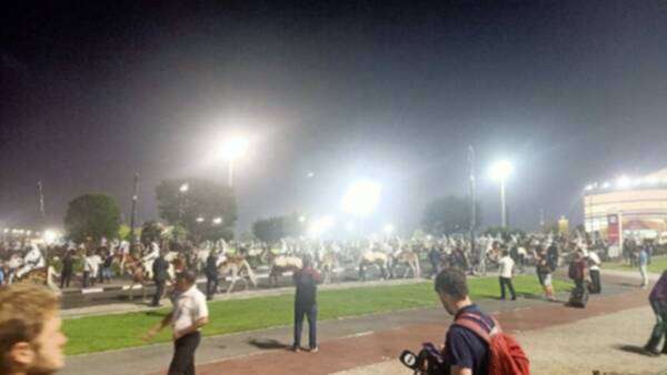 من تأمين الملعب