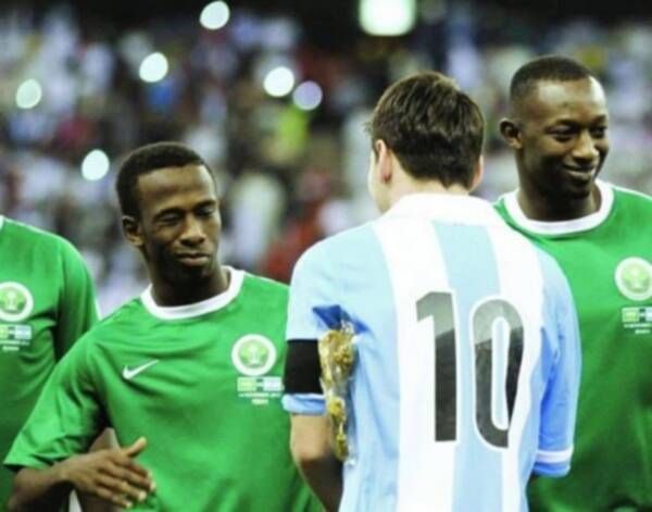 لقاء سابق بين السعودية والأرجنتين