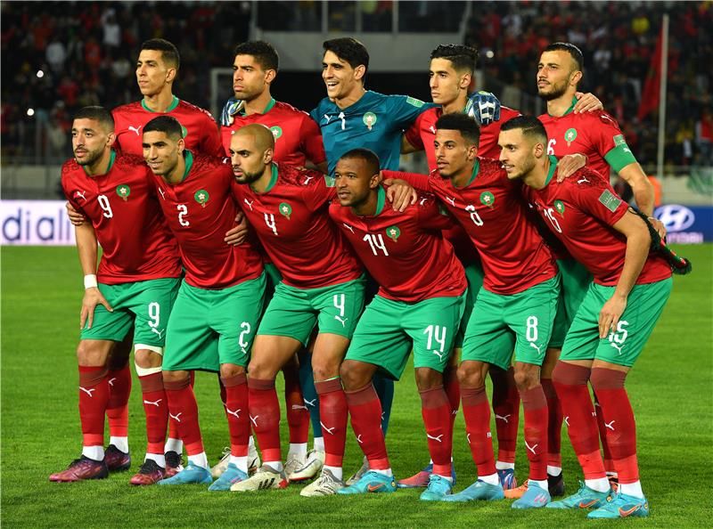 لاعبو منتخب المغرب