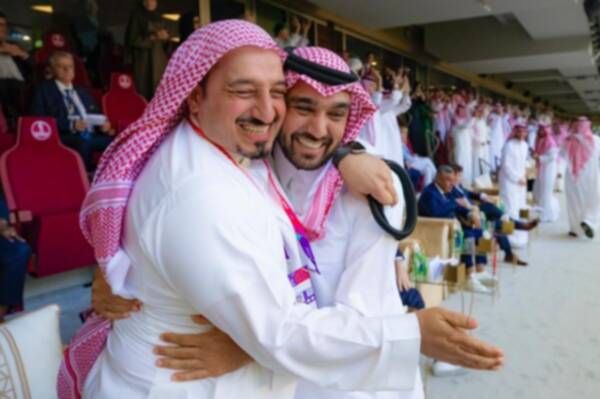 فرحة الانتصار التاريخي