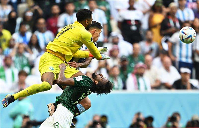 لحظة إصابة الشهراني