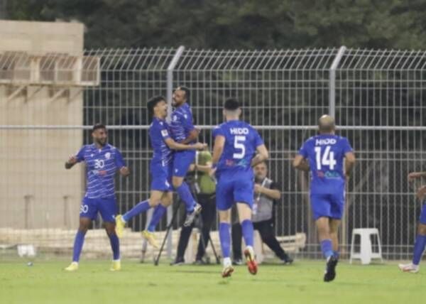 جانب من المباراة