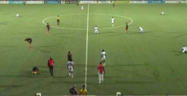 من المباراة