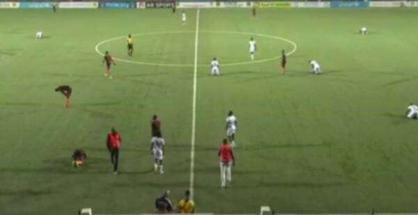 من المباراة