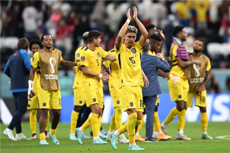 لاعبو منتخب الإكوادور