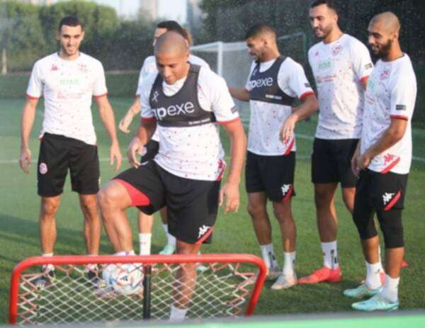 من مران المنتخب التونسي