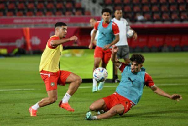 مران المنتخب المغربي