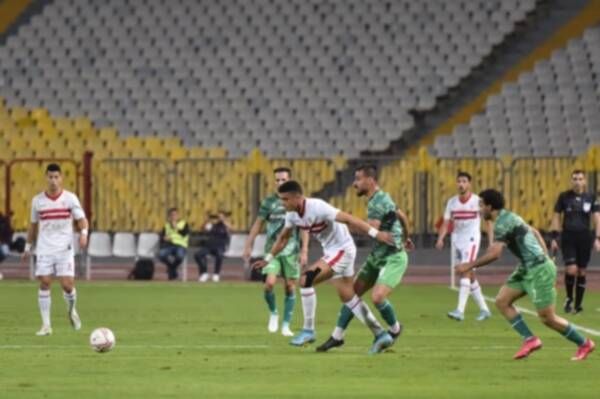من لقاء سابق بين الزمالك والمصري