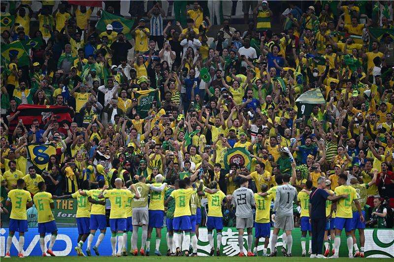 جمهور البرازيل أمس