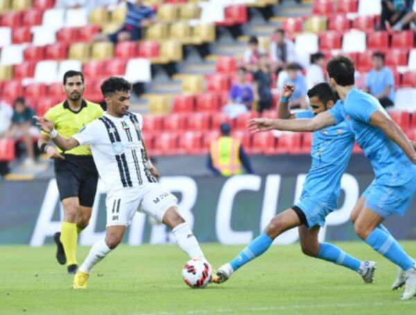 مباراة الجزيرة ودبا الفجيرة.