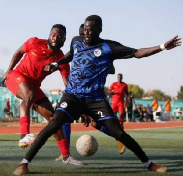 جانب من المباراة