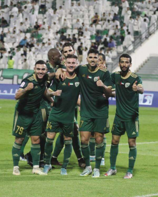 فرحة لاعبي خورفكان