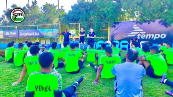 من تجمع لاعبي المنتخب اليمني