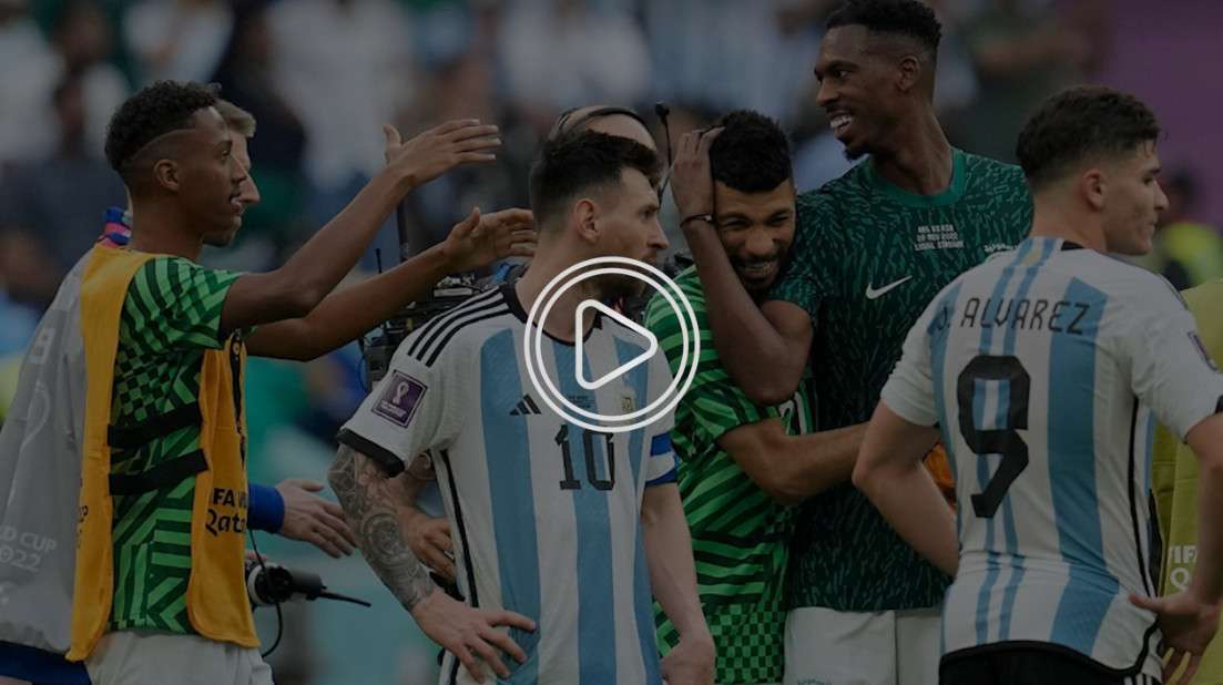 من مواجهة السعودية والأرجنتين