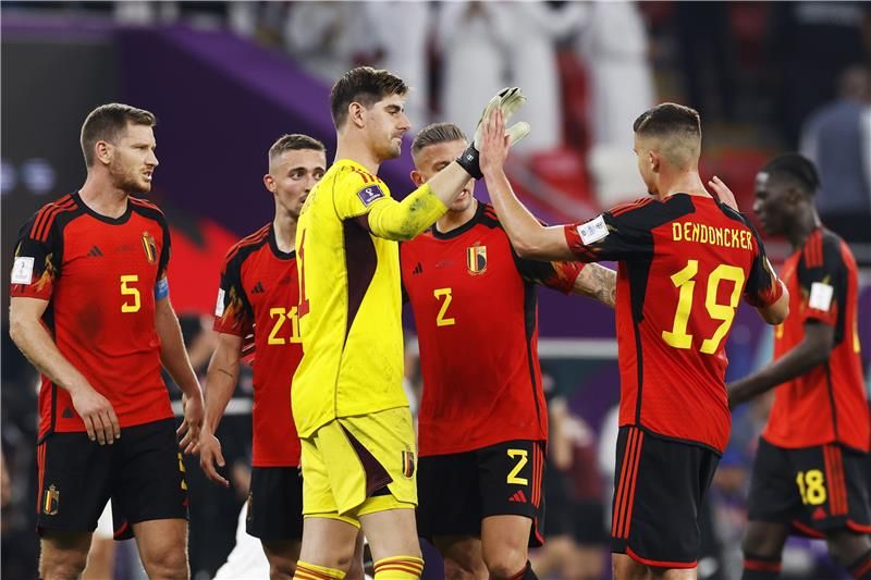 لاعبو بلجيكا