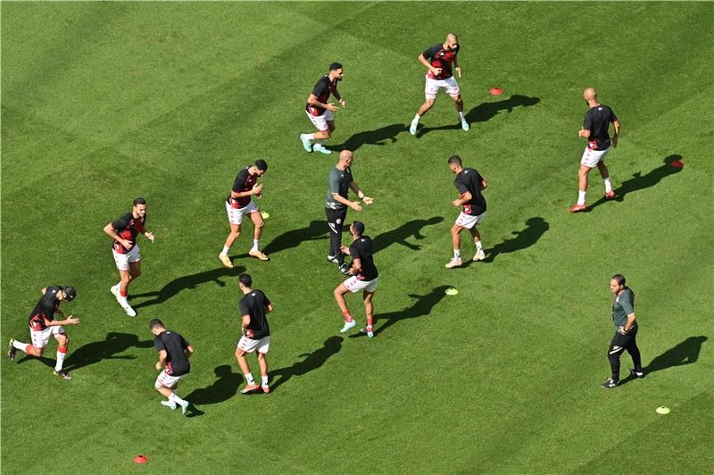 من تدريبات المنتخب