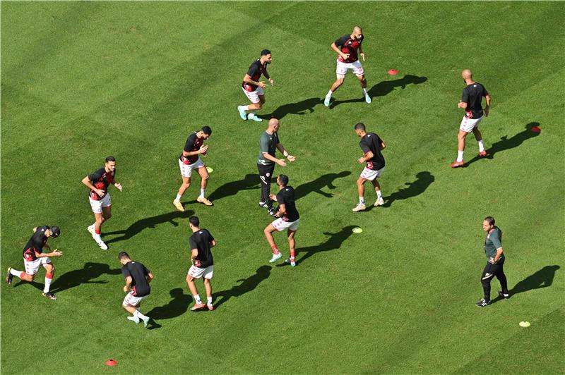 من تدريبات المنتخب