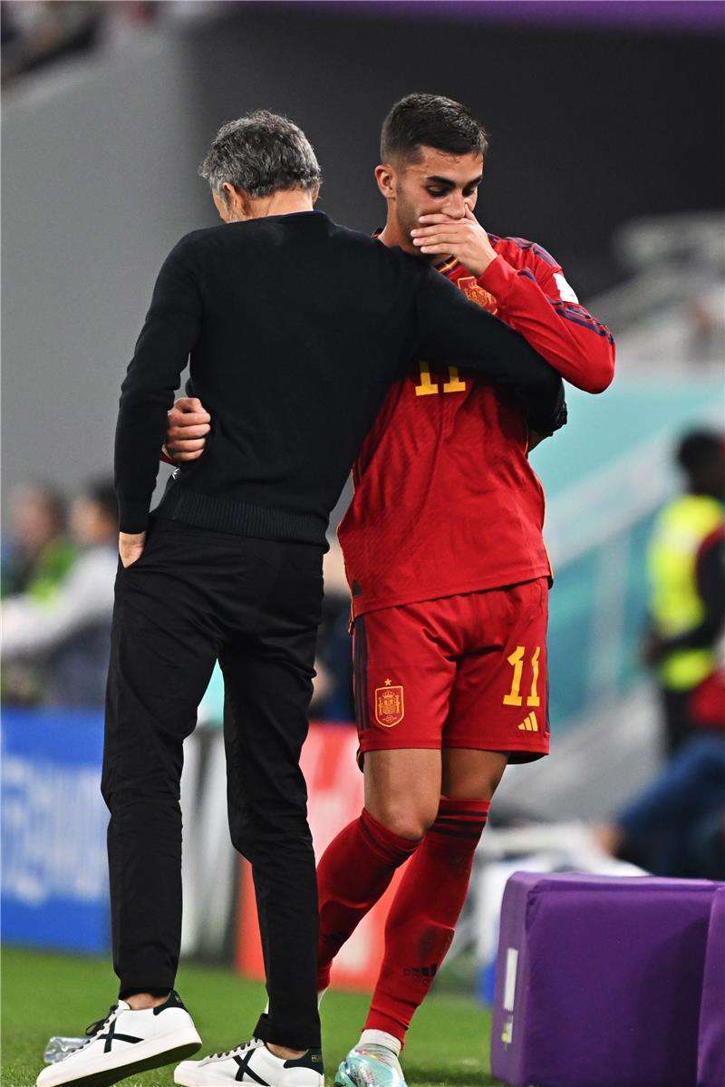 توريس مع إنريكي