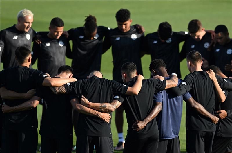 من تدريبات المنتخب
